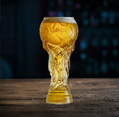 Good price Drinkend van de het Glaskop 16oz Qatar van het Glas Duidelijke Bier Gevormde de Wereldbekertrofee online