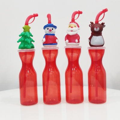 Good price ODM van de Drankflessen van de Kerstmisdecoratie de Plastic Sneeuwman AZO Vrije 17oz online