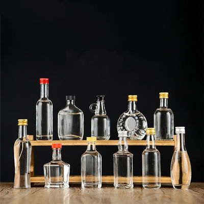 Good price De Wodkawijn van lek Bestand Crystal Glass Bottles 40ml 50ml met Aluminium GLB online