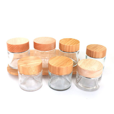 Good price Van het het Bamboe Transparant Glas van het olieconcentraat de Kruiken Kindveilig Deksel Dia 64mm 120ml online