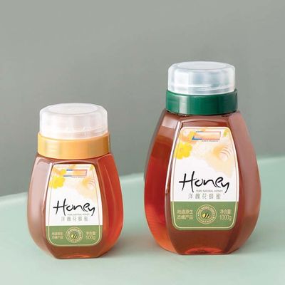 Good price Plastic het Kruidenflessen van 300g 500g 1000g Honey Bottles Reflux Inlet Sealing online