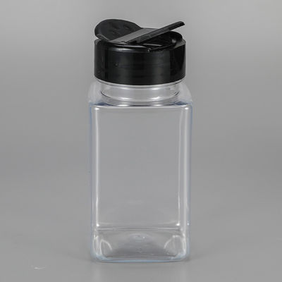 Good price 120ml plastic Kruidenfles met Shaker Lids Square Plastic Spice-Container online